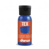 Darwi TEX Farba na textil 100050256 ultramarínová modrá 50 ml