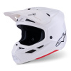 Motokrosová prilba ALPINESTARS SM7 SOLID, ALPINESTARS (biela)