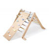 eliNeli Rastúci montessori Piklerovej trojuholník 68 cm s doskou 2v1 - set pastel