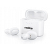 Niceboy Slúchadlá do uší Bluetooth HIVE Podsie 4, biela