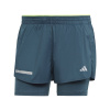 adidas Ultimate Two-in-One Shorts Womens Turquoise 6 (XXS)