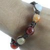 Shamballa náramok Karneol 2