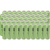 GREEN CELL 50x Nabíjateľné batériové články Li-Ion GC ICR18650-26H 2600mAh 3.7V