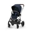 CYBEX športový kočík Balios S Lux - ocean blue (silver frame)