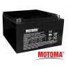 Batéria olovená 12V/28Ah MOTOMA bezúdržbový akumulátor