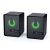 Kisonli L-4040 Reproduktory AUX, 2x3W - Čierna 14536235