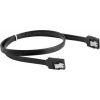 LANBERG SATA III dátový kábel (6GB/S) F/F 50cm, kovová západka, čierny CA-SASA-14CU-0050-BK LANBERG SATA III dátový kábel (6GB/S) F/F 50cm, kovová západka, čierny