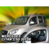 Deflektory na Mercedes Citan W415 od 2012 (predné)