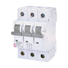 ETI Istič AC ETI 002115518 ETIMAT 6 3p B25 6kA 25A 3-pólový