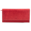 Dlhá kožená peňaženka Poyem 5214 červená