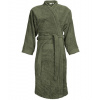 The One Towelling® Unisex klasický župan T1-B Olive Green L/XL