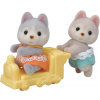 Sylvanian Families 5638 Baby dvojičky Husky