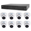 Kamerový set 1x AVTECH NVR AVH2109AX a 8x 8MPX IP Dome kamera AVTECH DGM8208SVAT + 8x Kábel UTP 1x RJ45 - 1x RJ45 Cat5e 15m!