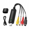 GRABBER USB VIDEO Nahrávač obrazu Zvukový adaptér na nahrávanie VHS