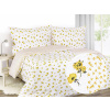 Dreamy Linens Obliečky krepové Malé a Veľké žlté kvety Rozměry: 220 x 140 cm