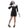Dámsky kostým zombie mníšky XL