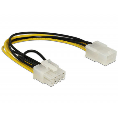 Delock Napájací kábel PCI Express 6 pin samica a 8 pin samec Delock