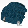 Dráče Merino pletená čiapka Dráča - Harmony 16, petrol Farba: Petrol, Veľkosť: 48-50