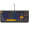 GENESIS THOR 230 TKL klávesnica Hranie USB + RF Wireless + Bluetooth QWERTY Čierna, Modrá, Šedá, Oranžová (NKG-2163)