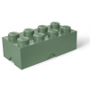 Úložný box LEGO úložný box 250 x 500 x 180 mm - army zelená (5711938029630)