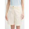 Tommy Hilfiger šortky chino dámske s bavlnou WW0WW49648 béžová 34