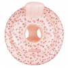 Swim Essentials Nafukovacie koleso pre bábätká Old pink Leopard