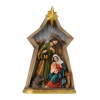 Betlehem vo hviezde polyres 15x6,5x23,5cm 232965 - Dekorácia