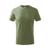 Tričko detské MALFINI® Basic 138 khaki veľ. 146 cm/10 rokov