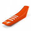 Poťah sedadla OneGripper Ribbed orange/white