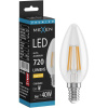 Mexen Vintis Žiarovka filament LED E14, C35, 6W, Teplá - 2700K, 720 lm, číra - L154-E14-0627-00