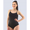 GINA Dámska bezšvová košieľka na ramienka | 08031P - čierna, L/XL