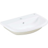 GROHE Bau Ceramic zápustné umývadlo s otvorom, s prepadom, montáž zhora, 560 x 400 mm, alpská biela, 39422000