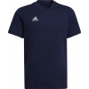 adidas teamwear Detský futbalový dres adidas Entrada 22 Tee tmavo modrý HC0445 Veľkosť: 116 cm