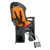 Sedačka HAMAX SIESTA zadná tmavo šedá/oranžová zamykacia