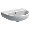 Geberit Selnova Malé umývadlo 500x410mm, bez otvoru pre bat. s prepadom, biela GEB 500.294.01.1