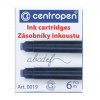 Centropen Atramentové bombičky 0019 6 ks modré
