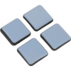 Ultra koncovka na ochranu podláh samolepiaca 30 mm x 30 mm, 4 ks