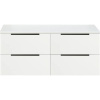 Skrinka pod umývadlo Sanox Seville biela 120 x 53 x 45 cm
