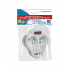 Esperanza ELK311W Elektrický rozdělovač 2 GN. USB-C USB-A ZAP. Bílý