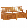 Lavica s operadlom, drevo 170 x 84 cm