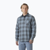 Pánska košeľa Helly Hansen Aker Flannel LS jungle green buffalo plaid