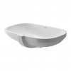 Duravit D-Code - Vstavané umývadlo s prepadom 495x290 mm, biela 0338490000