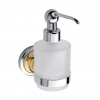BEMETA - RETRO zlato-chróm: Dávkovač tekutého mydla 200ml, sklo MINI 144209108