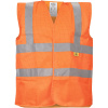 CERVA LYNX ESD HV / Reflexná ESD vesta - HV oranžová XXXL