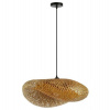 IMMAX BOHO HILO designové závěsné svítidlo, D60cm, E27, bambus (08269L)