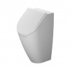 Duravit ME by Starck - Pisoár pre veko, zadný prívod vody, Rimless, s WonderGliss, biela/matná biela 28123026001