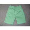 Riflové kraťasy do pasu zelenkavé