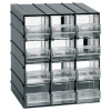 ARTPLAST Organizér 511T 192 x P 148 x H 230 mm s 12 priehľadnými zásuvkami