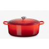 Le Creuset Signature - Pekáč oválny s pokrievkou, objem 8,9 litra, cerise 21178350602430