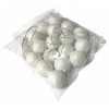 Vianočné ozdoby - BAUBLES BITTLES WHITE PREPENDANTS 2,5 cm 18 ks (Vianočné ozdoby - BAUBLES BITTLES WHITE PREPENDANTS 2,5 cm 18 ks)